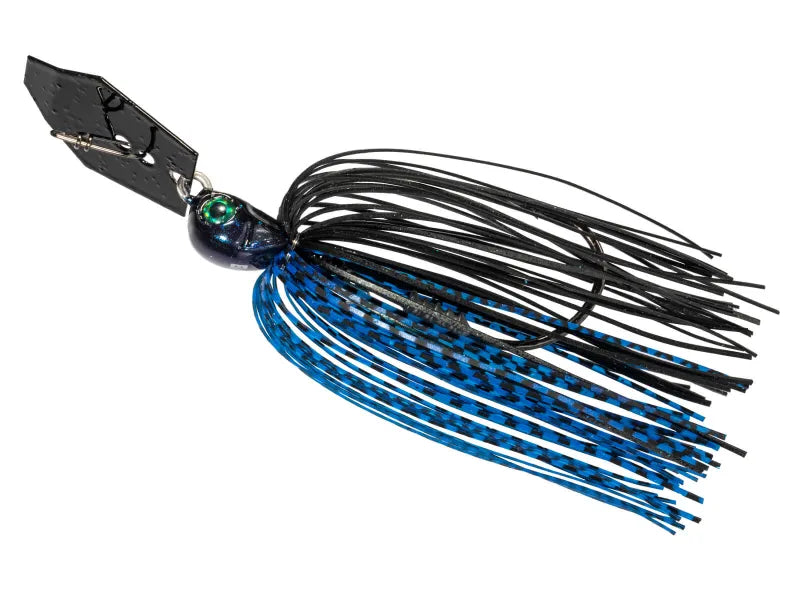 10.5g ChatterBait Elite Evo - Black Blue