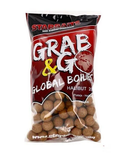 G&G GLOBAL BOILIES 1 KG HALIBUT 20MM