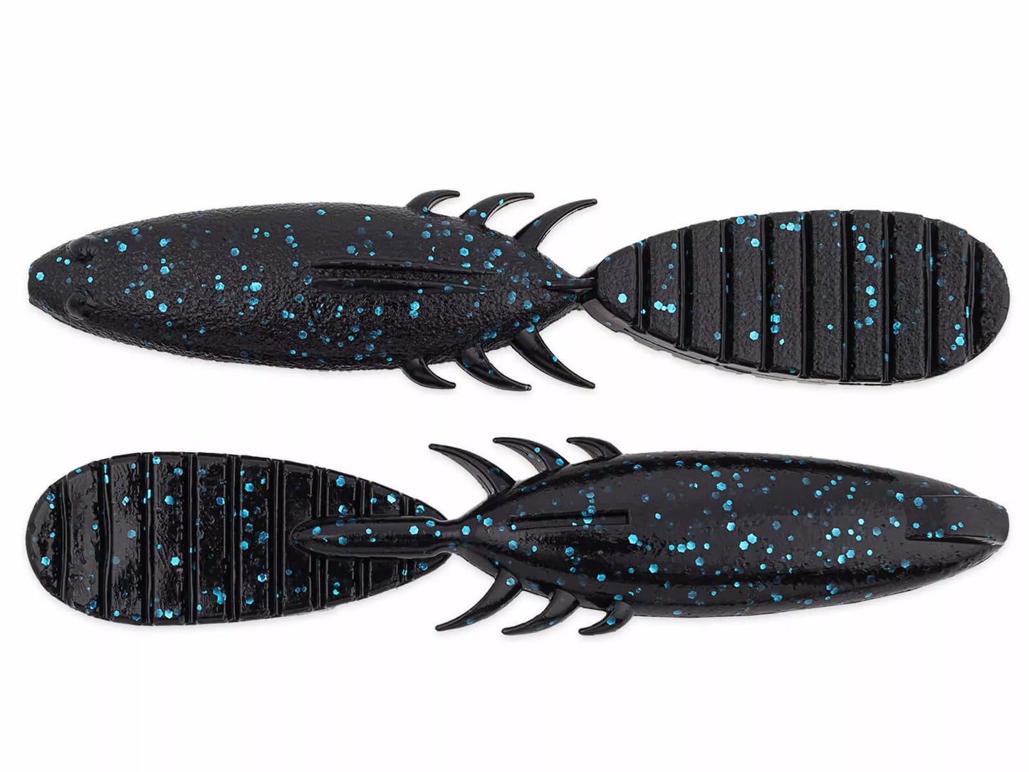 3.5" Paddlin Beaver- Black Blue Flk