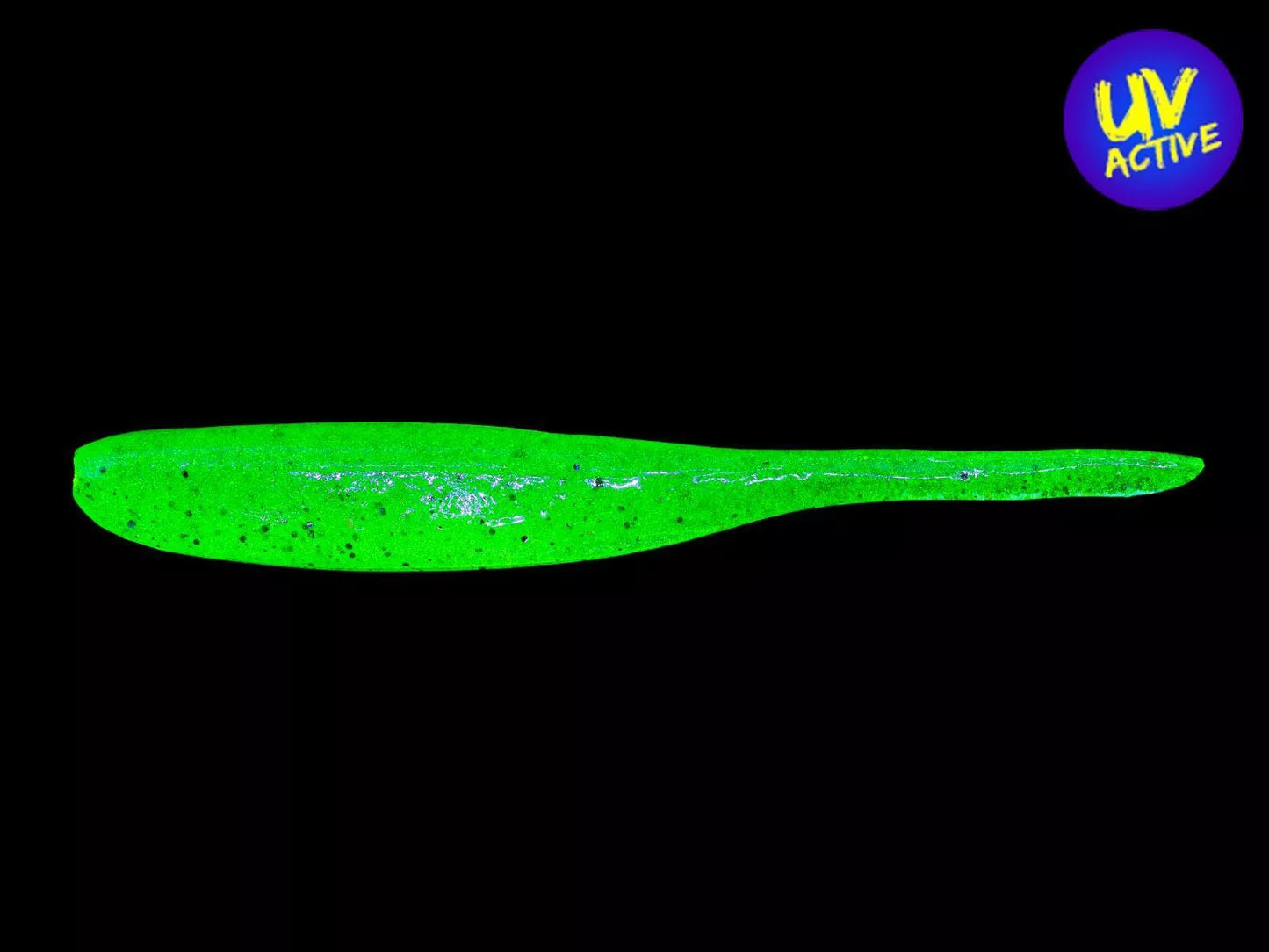 KEITECH 4 Shad Impact - Lime , Chartreuse