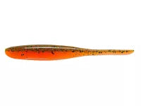 KEITECH 5 Shad Impact - Motoroil , Orange