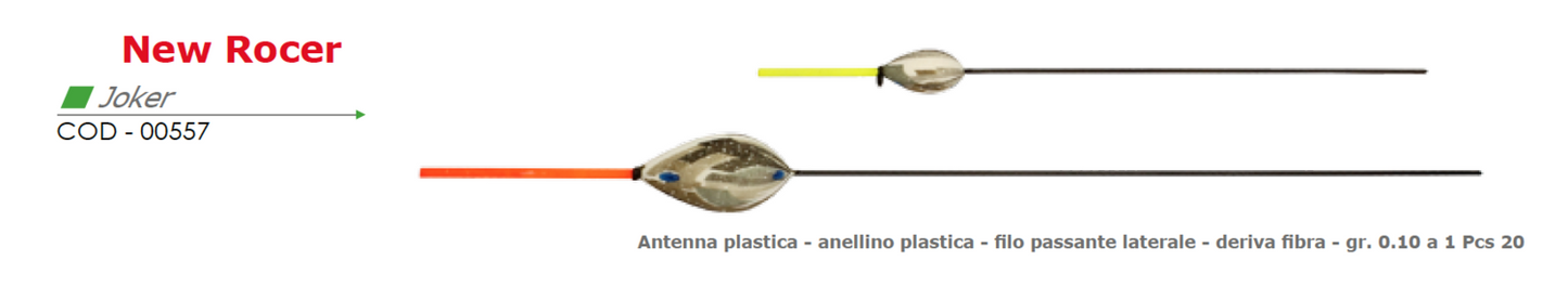galleggiante joker gr.0.50