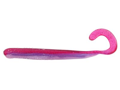 4.5" Curly Tail Worm - Aaron's Morning Dawn