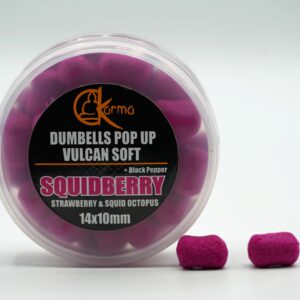 KB Dumbell Vulcan Soft Balanced Squidberry + B.P. 8x10 m