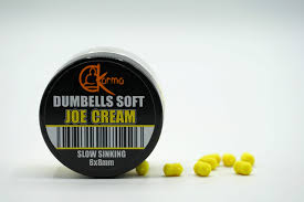 KB Dumbells soft slow sinking Joe Cream 6x8 mm - 15 g -