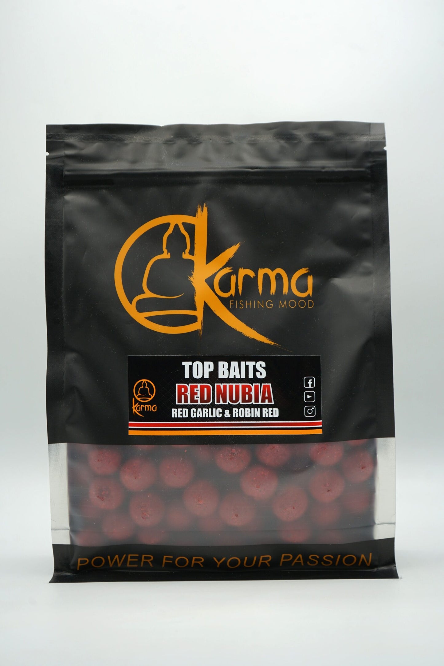 KB Top bait Red Nubia 20 mm - 1 kg