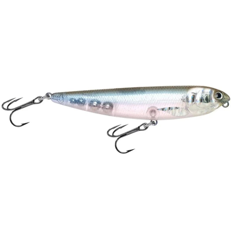 LUCKYCRFT Sammy 100 Silver Cheek Ghost Minnow