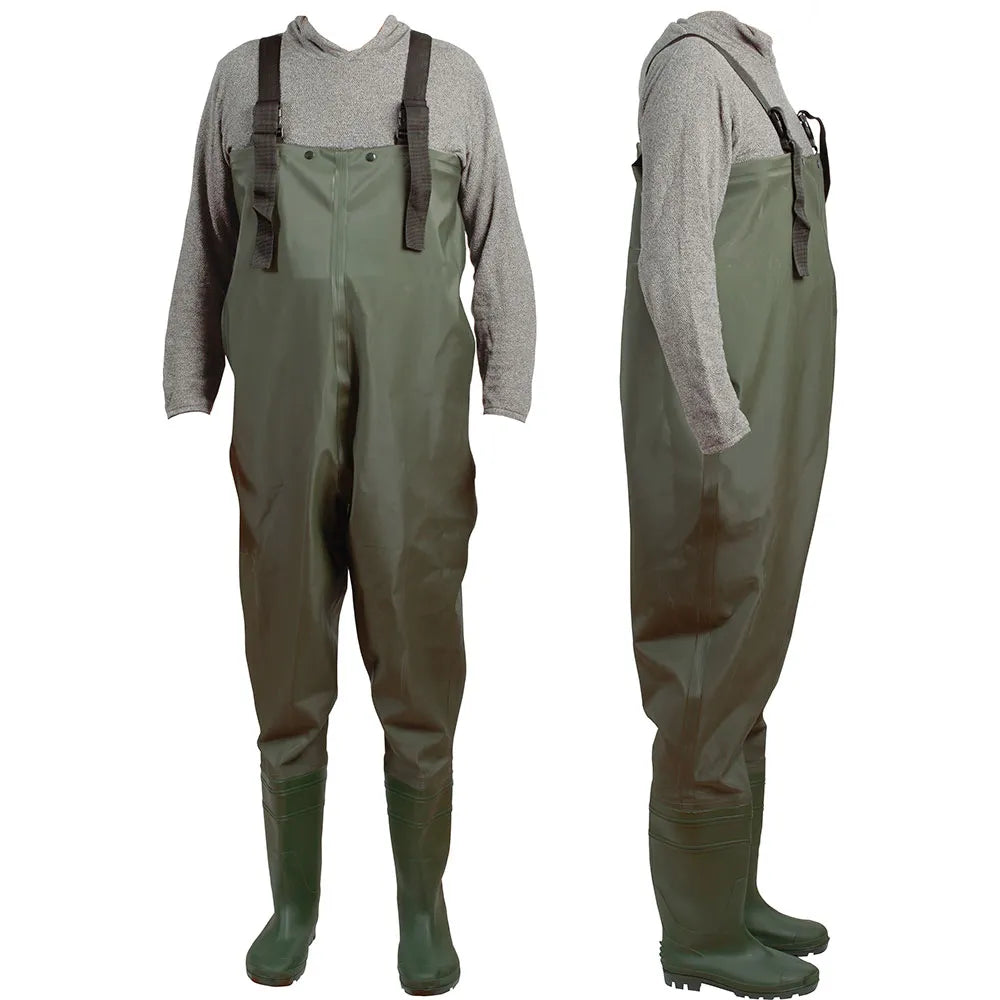 PVC WADER 42-43 GREEN