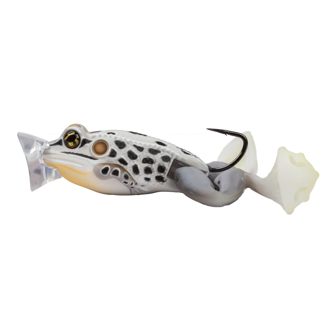 Ultumate Frog (Popper Bait)- Albino/White.