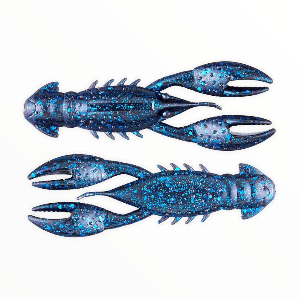 Z-Man 3.5 Pro CrawZ - Black / Blue Flake