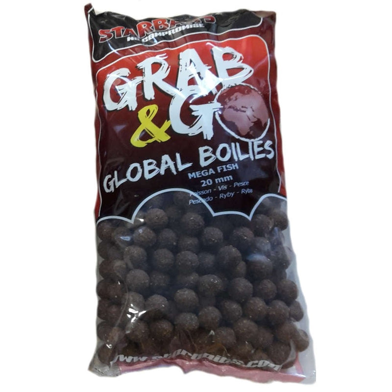 &G GLOBAL BOILIES 5 KG MEGA FISH 20MM