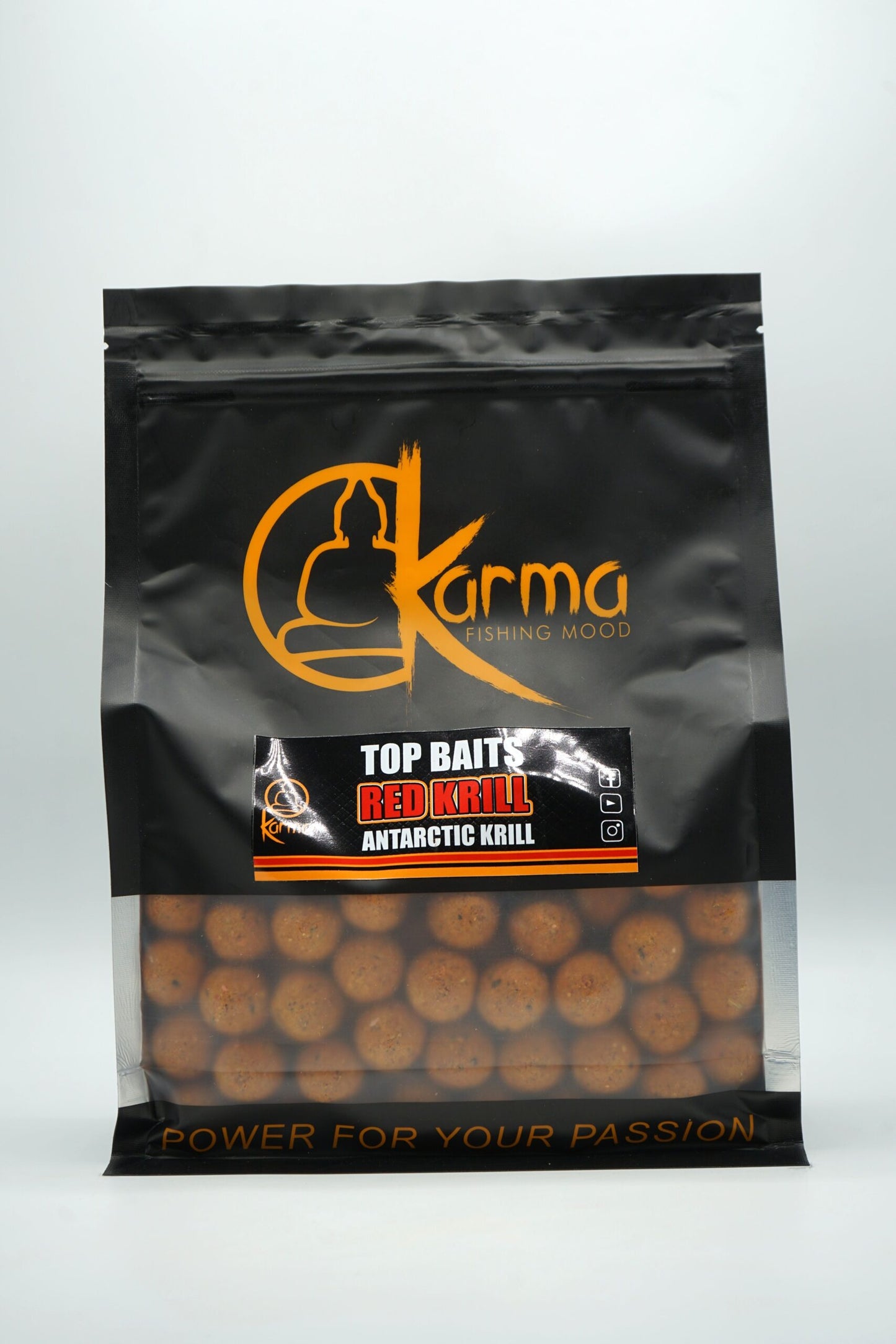 KB Top bait Red Krill 20 mm - 1 kg