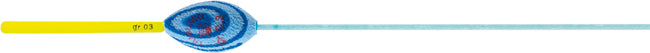 Galleggiante CARP BLUE HT2 * 1,00