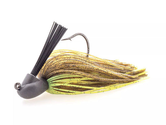 11g Rubber JIG MODEL I (VERSION 2) PAMPKIN/CHARTREUSE