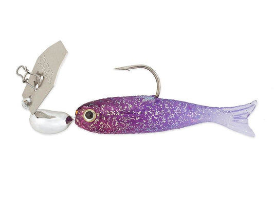 1.75g Chatter Bait Flashback Mini - Silver/blue