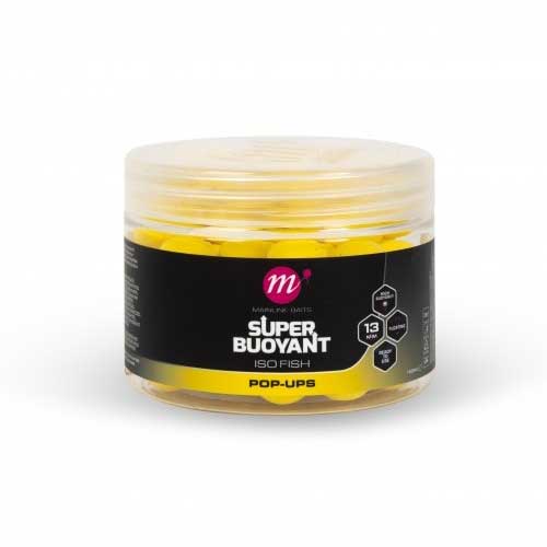 ISO FISH Super Buoyant Pop-Ups 13 mm YELLOW