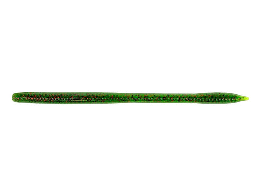6" Sensei Worm (208) Watermelon Black & Red Flk.