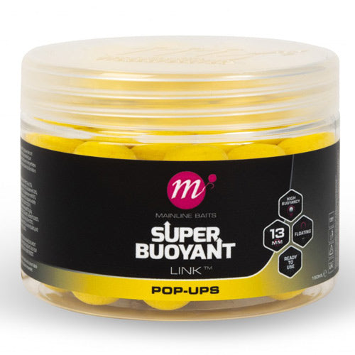 LINK Super Buoyant Pop-Ups 13 mm YELLOW