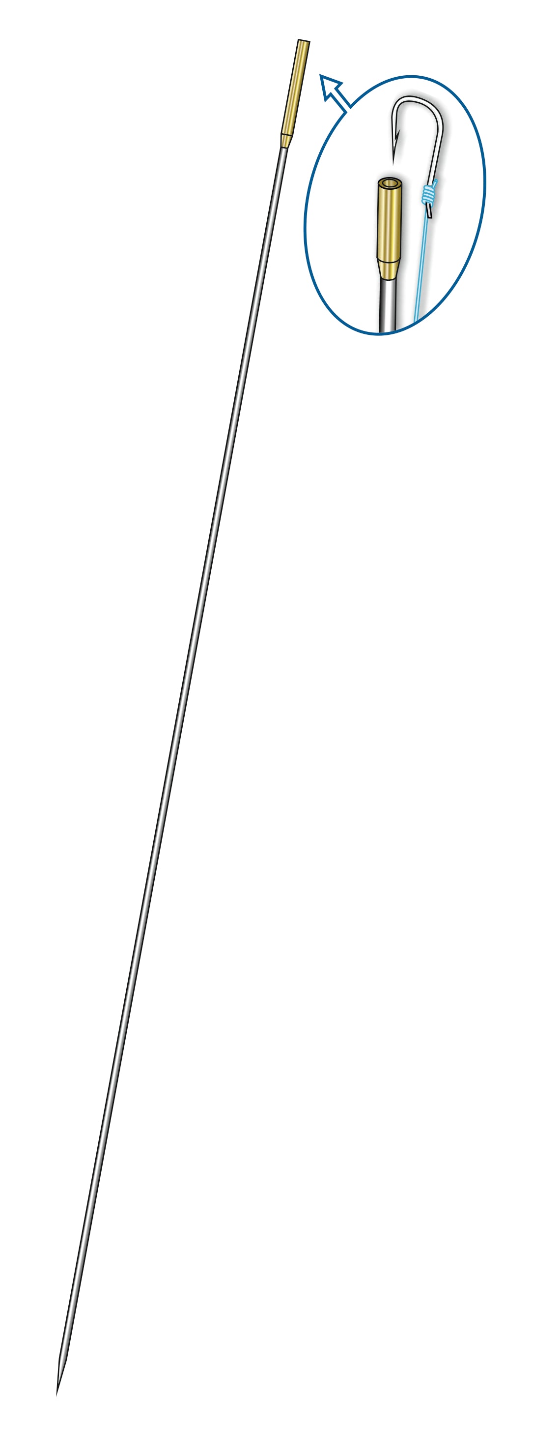 Ago PASSAFILO PER LOMBRICHI