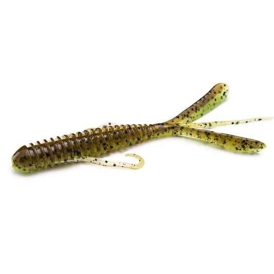 4" Hog Impact - Green Pumpkin /Chartreuse