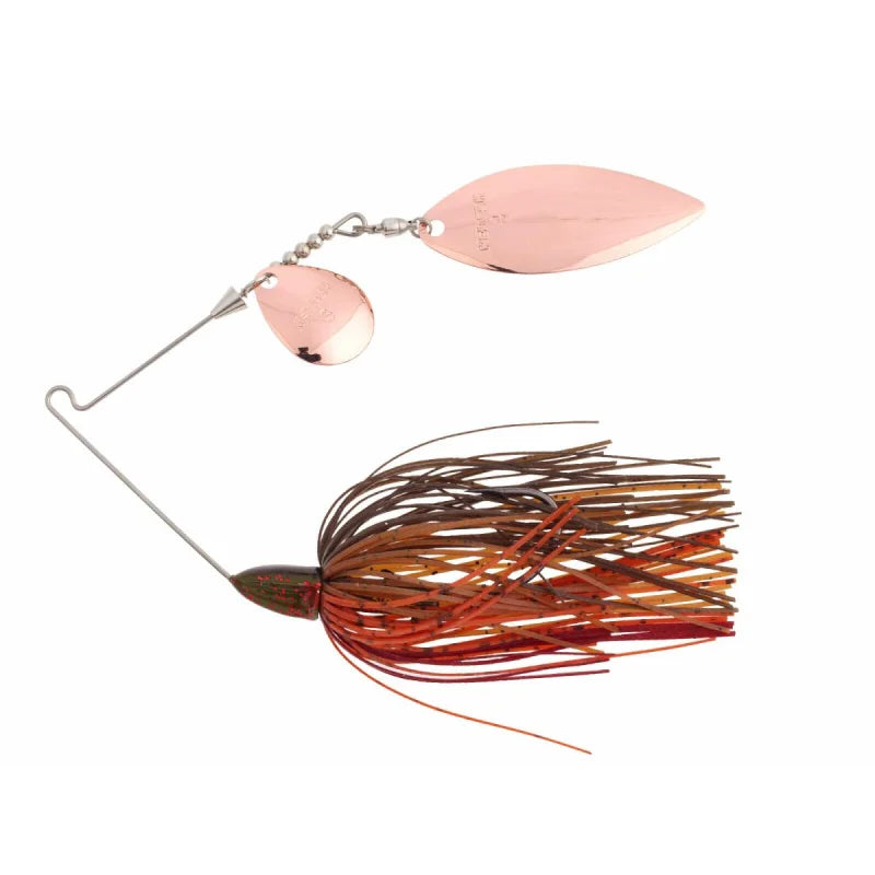 10.5g Tee-Bone Spinnerbait Tandem Willow (511) Green Pum