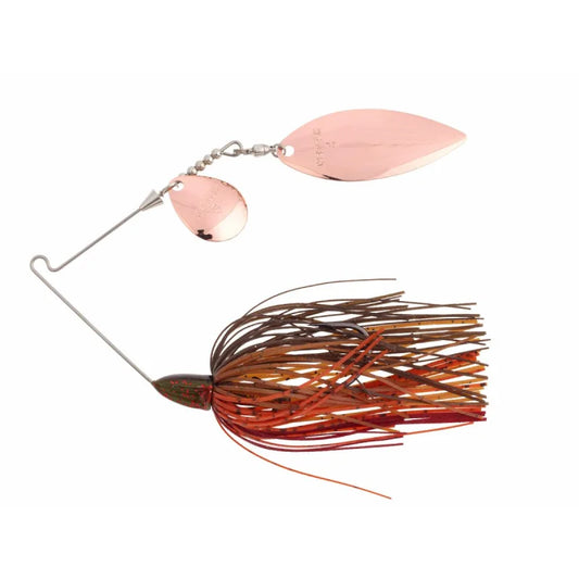 10.5g Tee-Bone Spinnerbait Tandem Willow (511) Green Pum