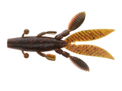 4.5" Flappin' Hog (956) Watermelon Copper / Orange Red F