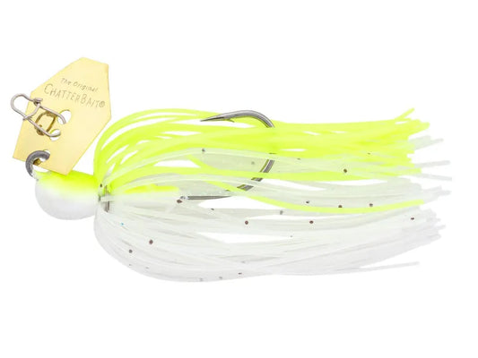 7g ChatterBait MicroMax -  Chartreuse/White