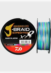 BOB J BRAID EXPEDITION X8 0,20MM 300M MULTI COLOR