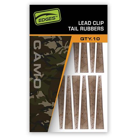 Edges Camo lead clip tail rubber