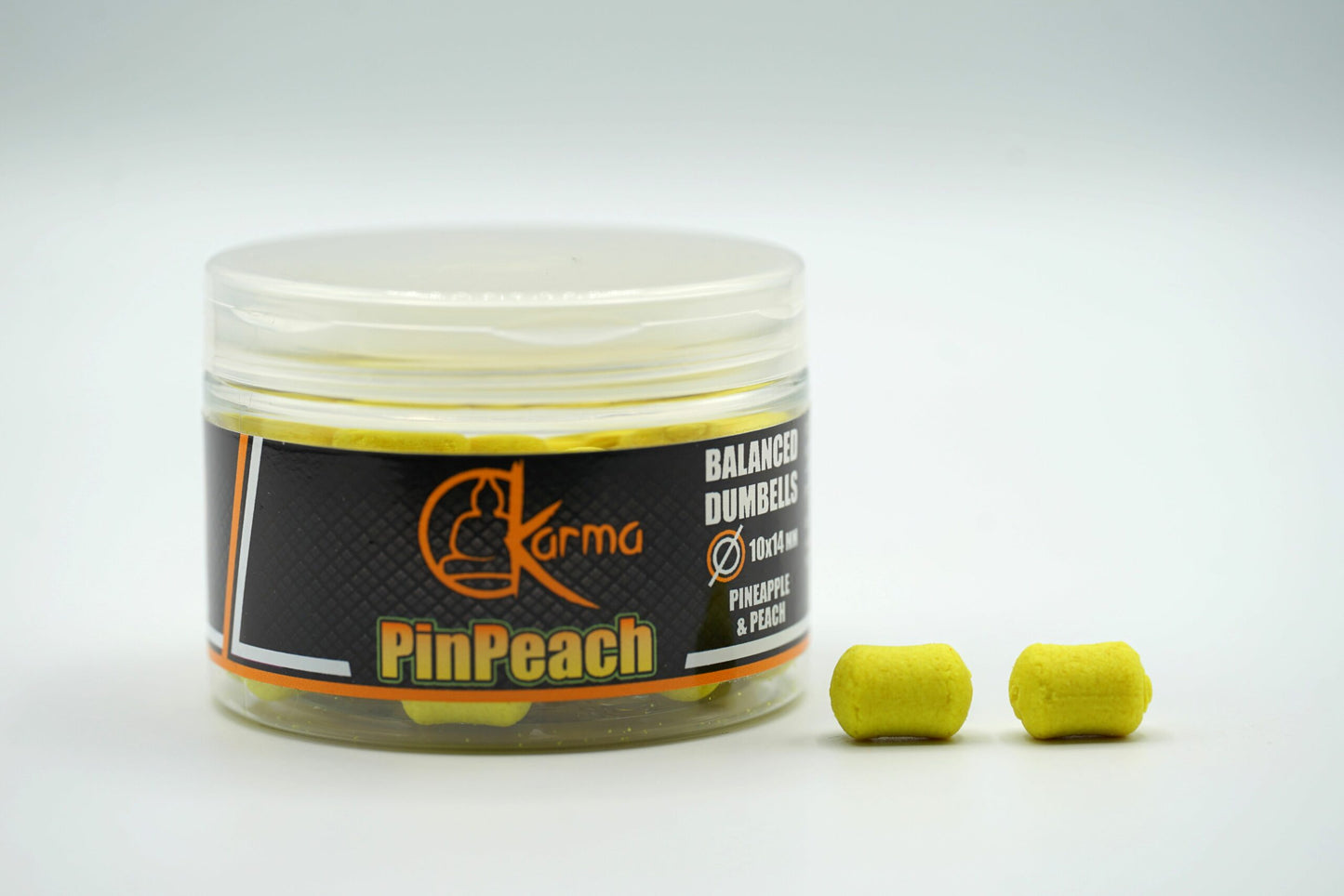 KB Dumbell Balanced Pop Up Pin Peach 10x14 mm - 55 g