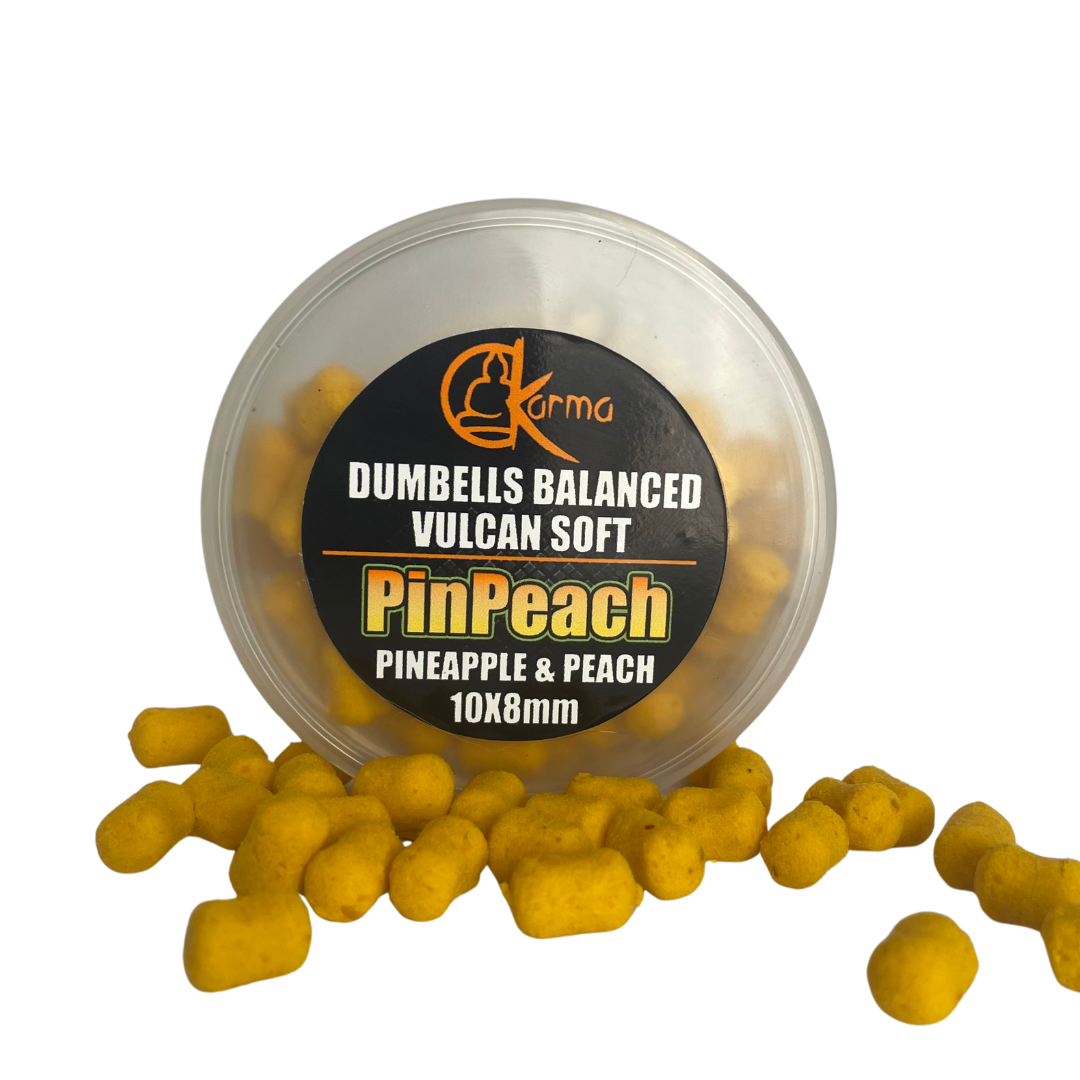 KB Dumbell Vulcan Soft Balanced Pin Peach 8x10 mm - 25 g