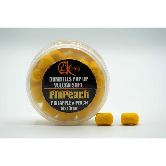 KB Dumbell Vulcan Soft Pop Up Pin Peach 10x14 mm - 25 g