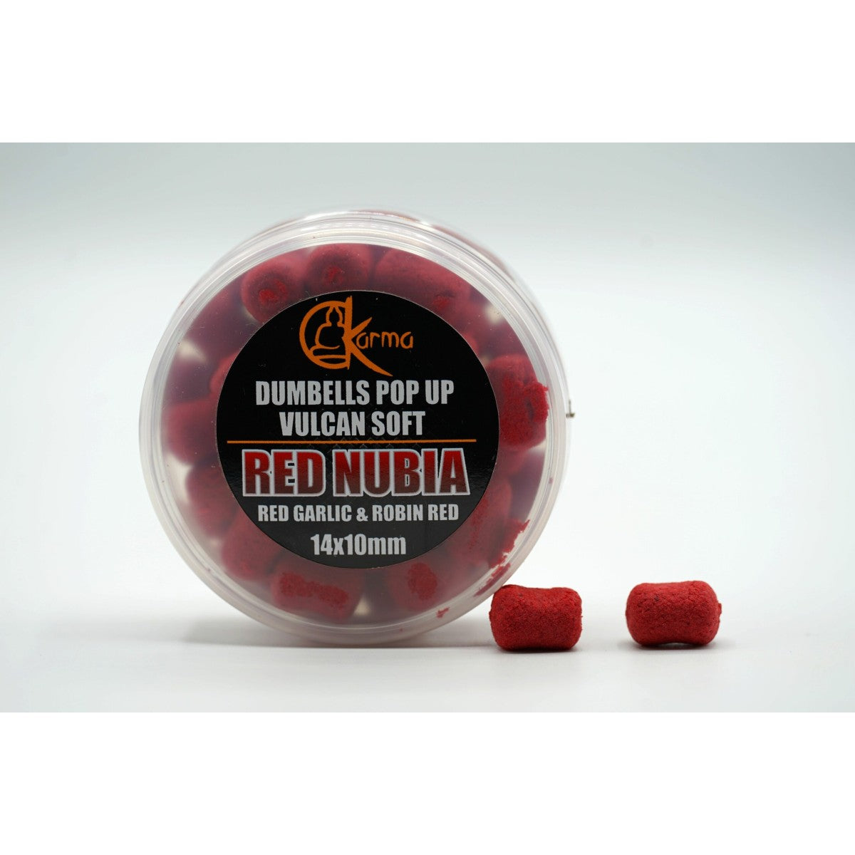 KB Dumbell Vulcan Soft Pop Up Red Nubia 10x14 mm - 25 g