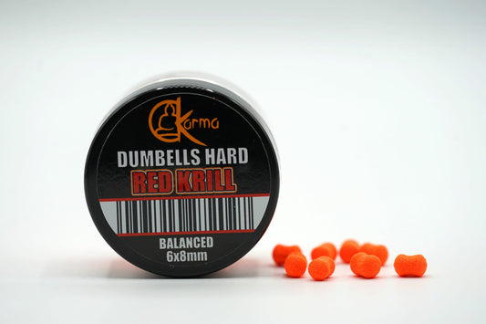 KB Dumbells Balanced Hard Red Krill 6x8 mm - 15 g