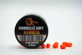 KB Dumbells soft slow sinking 4 Fruits 6x8 mm - 15 g
