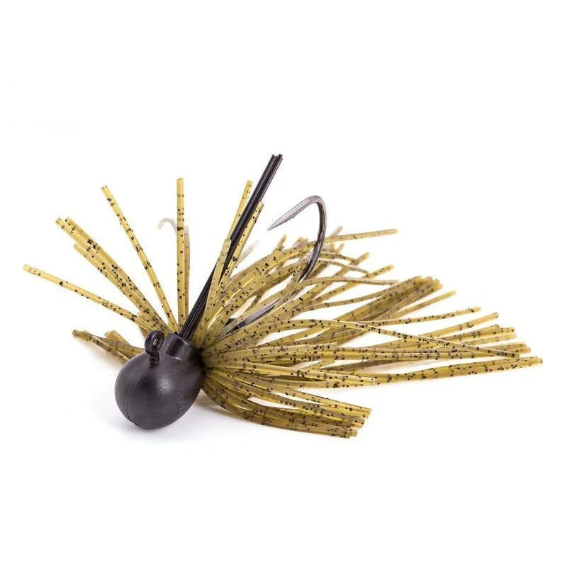 KEITECH Guard Spin Jig - Green Pumpkin PP. 3.5g (1,8 oz.