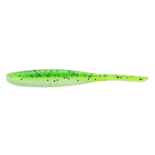 4` Shad Impact - Chartreuse Pepper Shad