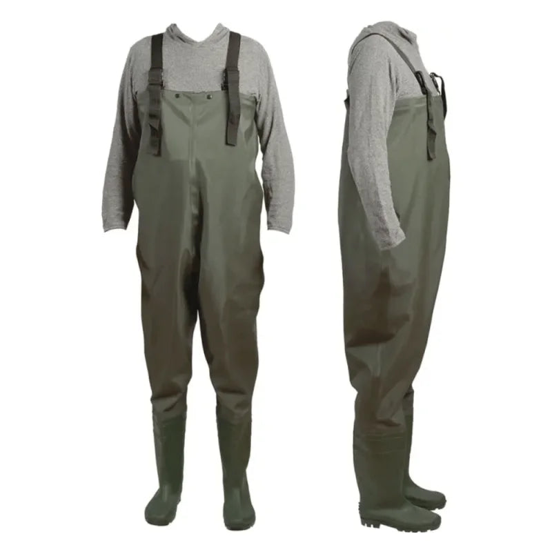 PVC WADER 44-45 GREEN