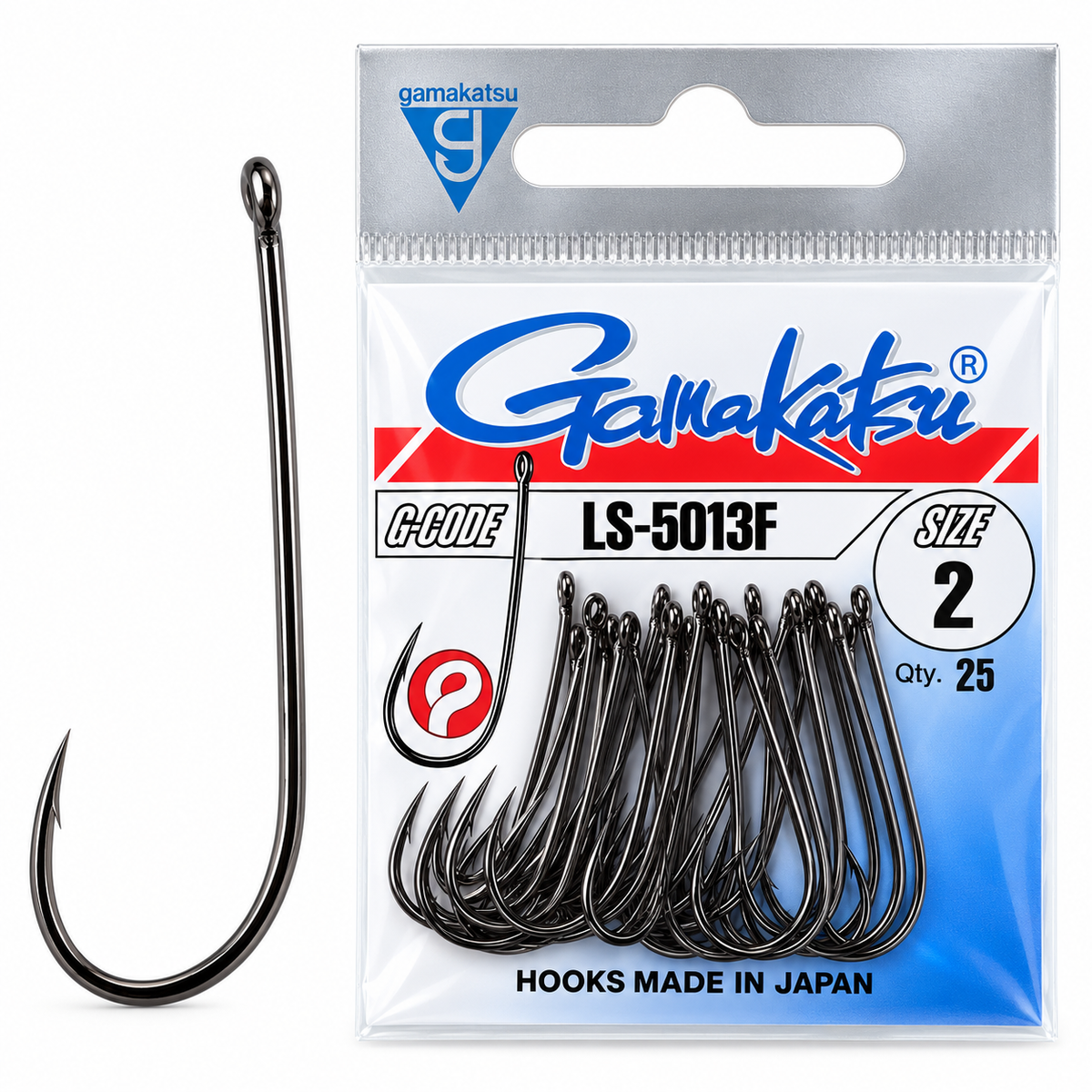 GAMAKATSU HOOK LS-5013F #2 (BLACK)