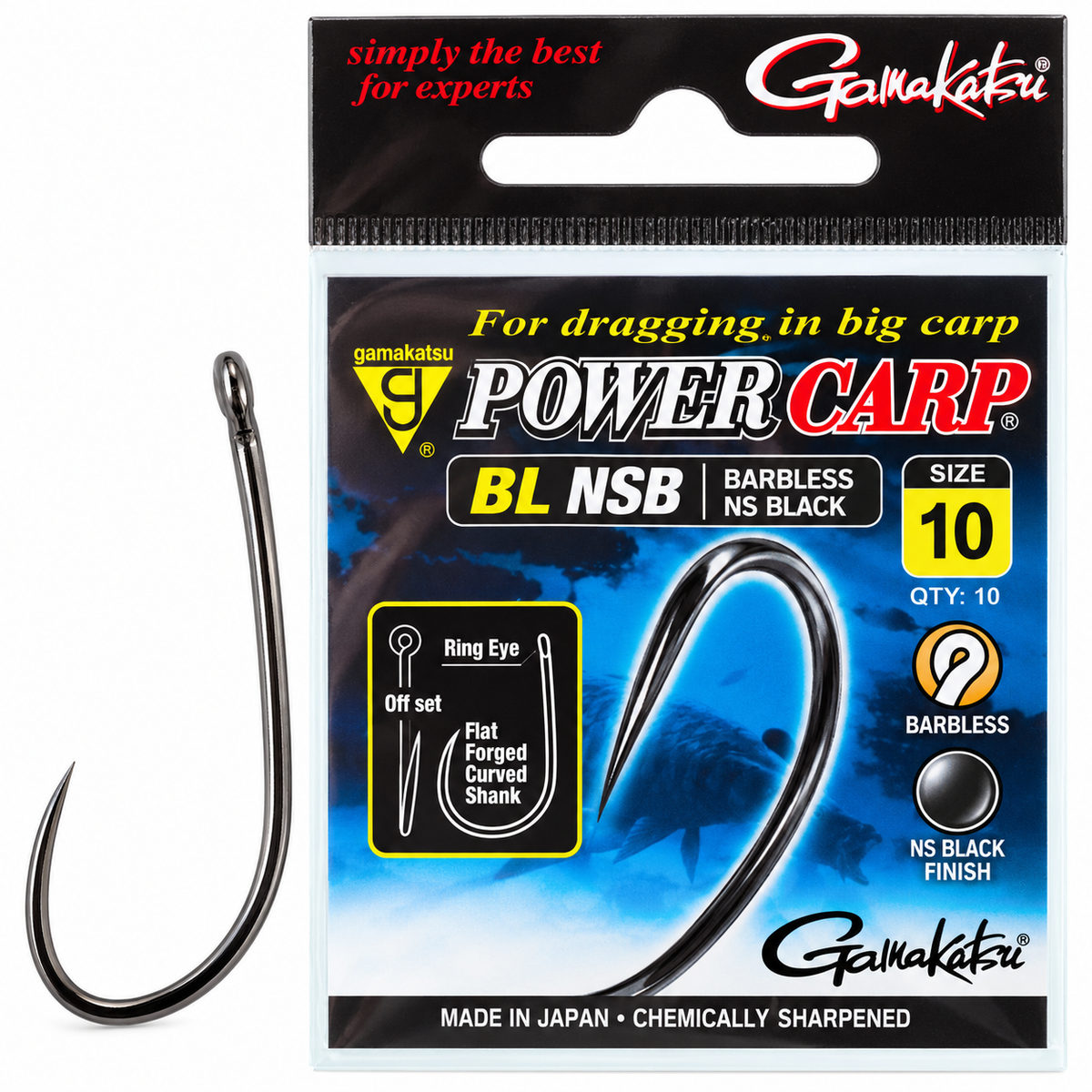GAMAKATSU POWER CARP BL NSB #10