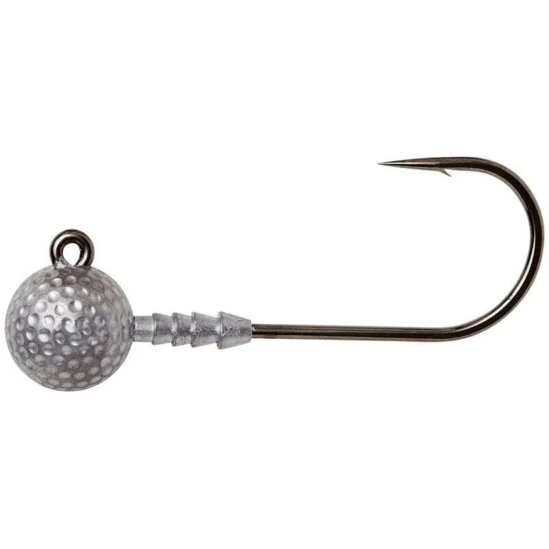 GOLF BALL JIGHEAD  8/0 40G NATURAL 20PCS BULK