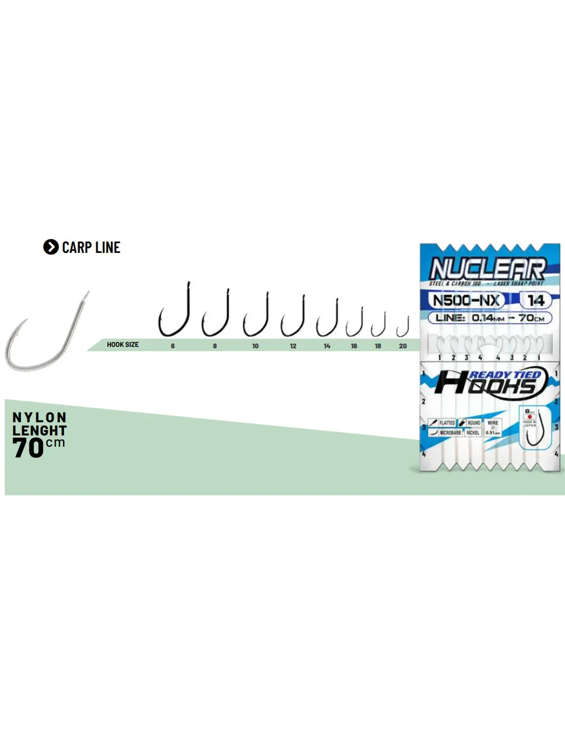 AMO LEGATO - N500-NX N.18 FILO 0,12 - 70 CM