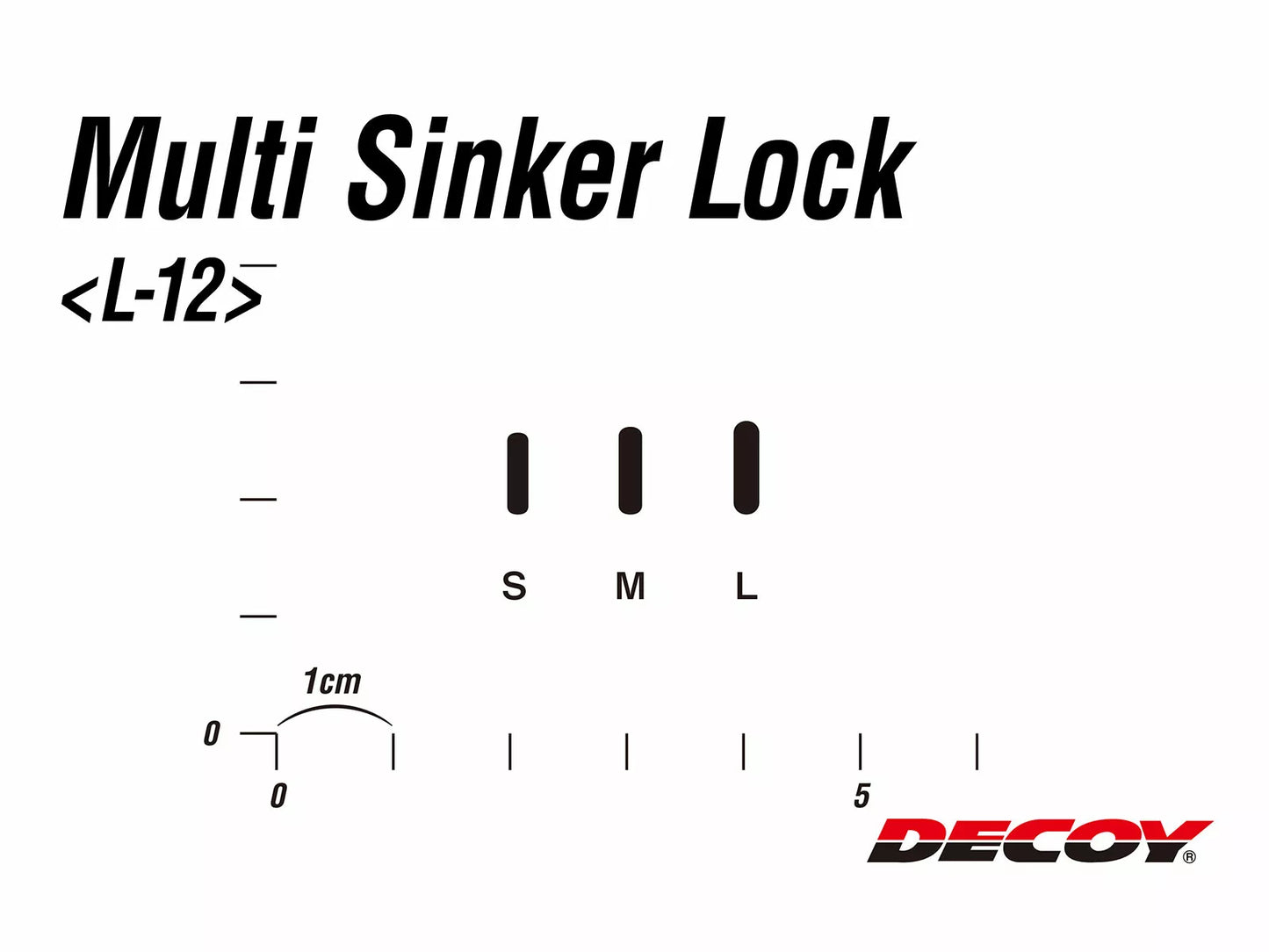 DECOY Multi Sinker lock- Size M