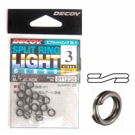 DECOY Split Ring Light Class - Gr. 0 (6,8kg / 15 lb)