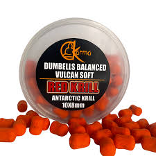KB Dumbell Vulcan Soft Balanced Red Krill 8x10 mm - 25 g