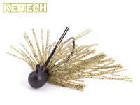 KEITECH Guard Spin Jig - Sahara Olive FLK. 3.5g (1,8 oz.