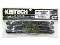 KEITECH 4.25 Salty Core Tube - Watermelon , Chartreuse